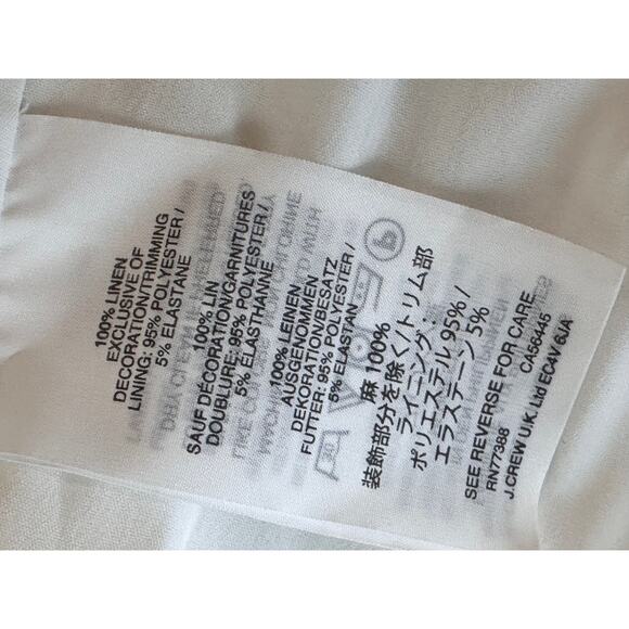 J CREW Linen Jacket/Blazer - Picture 8 of 8